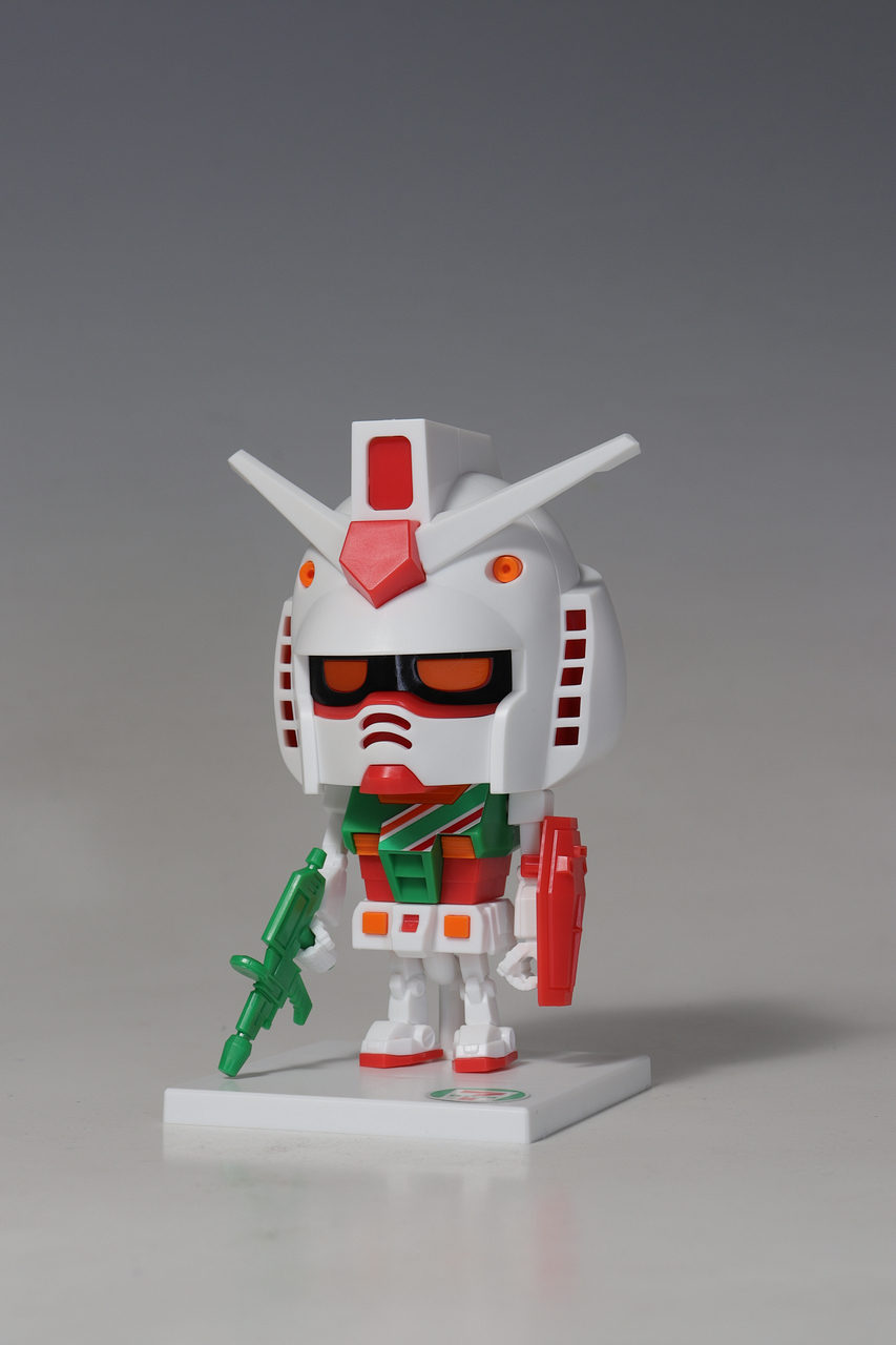 1/1 ガンプラくん ［セブン-イレブン限定カラー］ : デンデロの消失