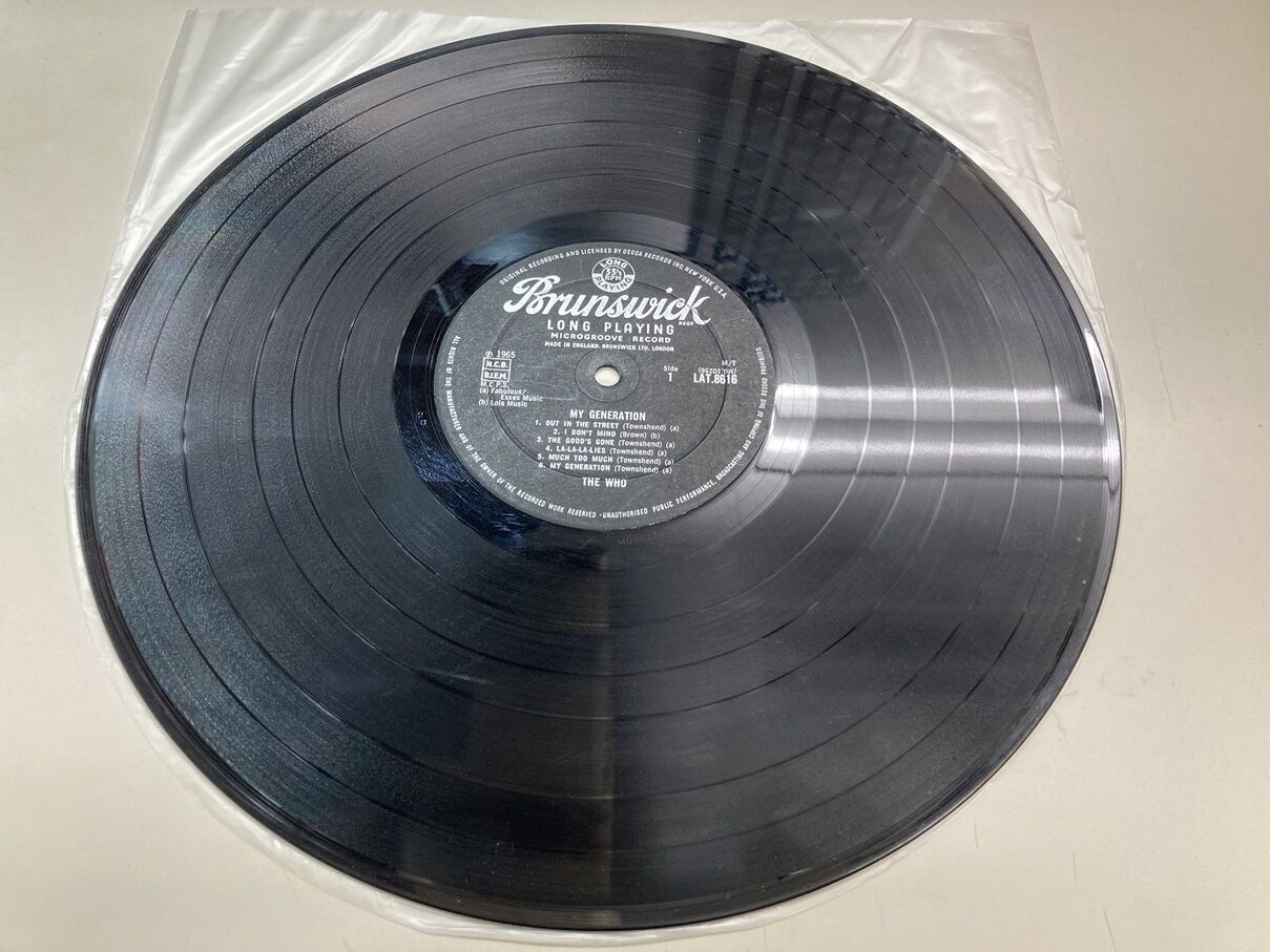 新着レコード情報～THE WHO『MY GENERATION』UKオリジナル盤/NICE