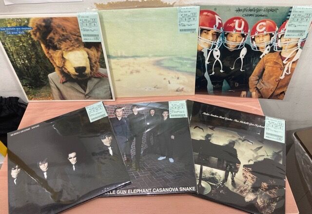 thee michelle gun elephantアルバムレコード一挙入荷！！BLANKY JET