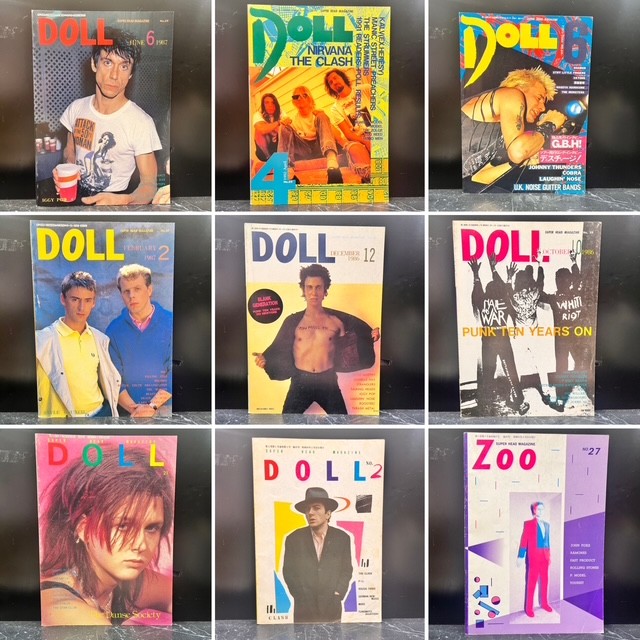 雑誌「DOLL」と前身雑誌「ZOO」まとめて20冊入荷！ : CD・レコード
