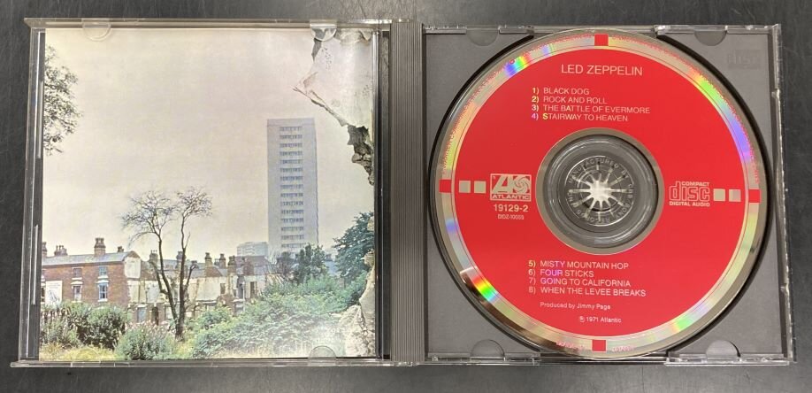 中古CD】レッドツェッペリン4TH、旧規格CD入荷いたしました！ : CD