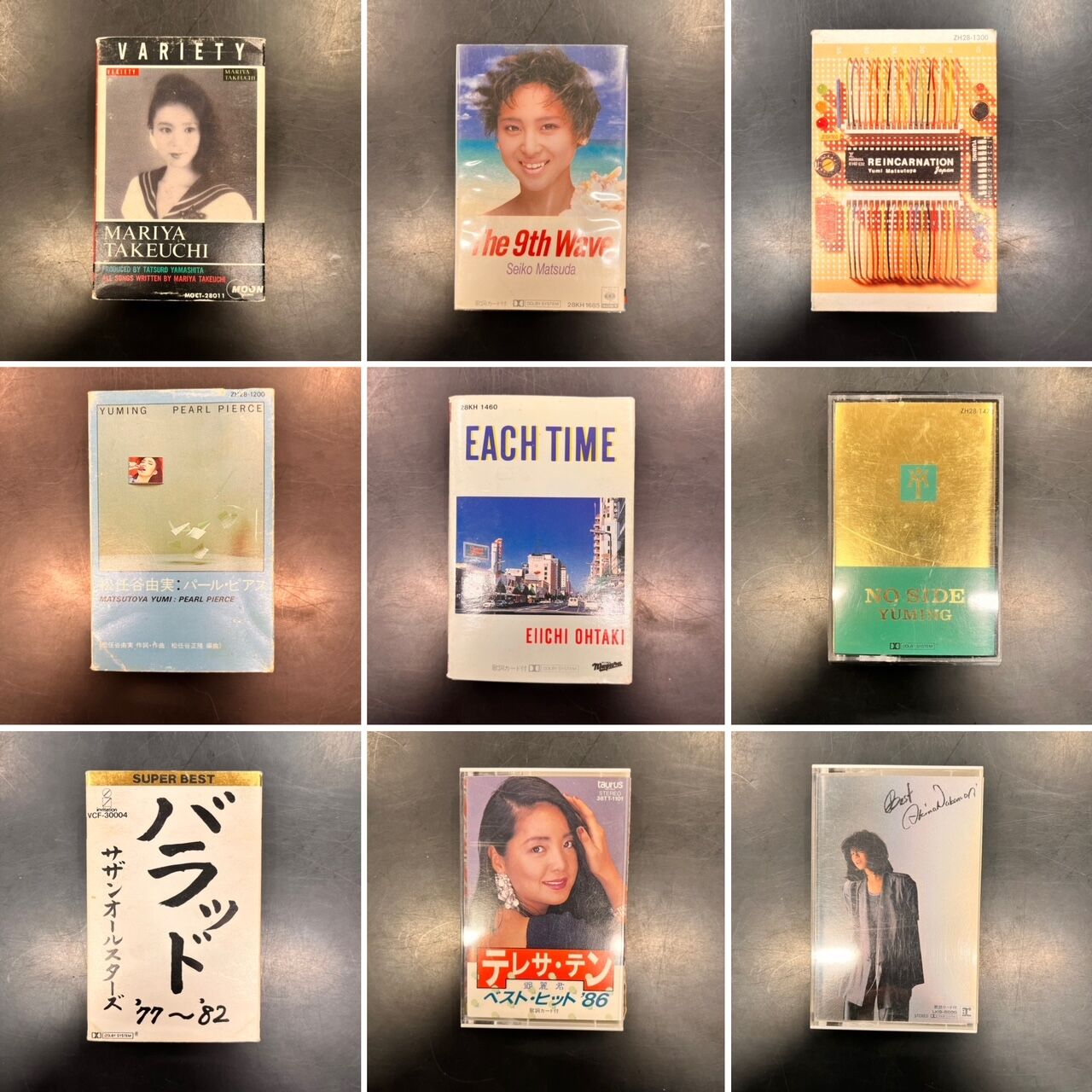 竹内まりや、松任谷由実などJ-POP中心にカセットテープ18点入荷！ : CD