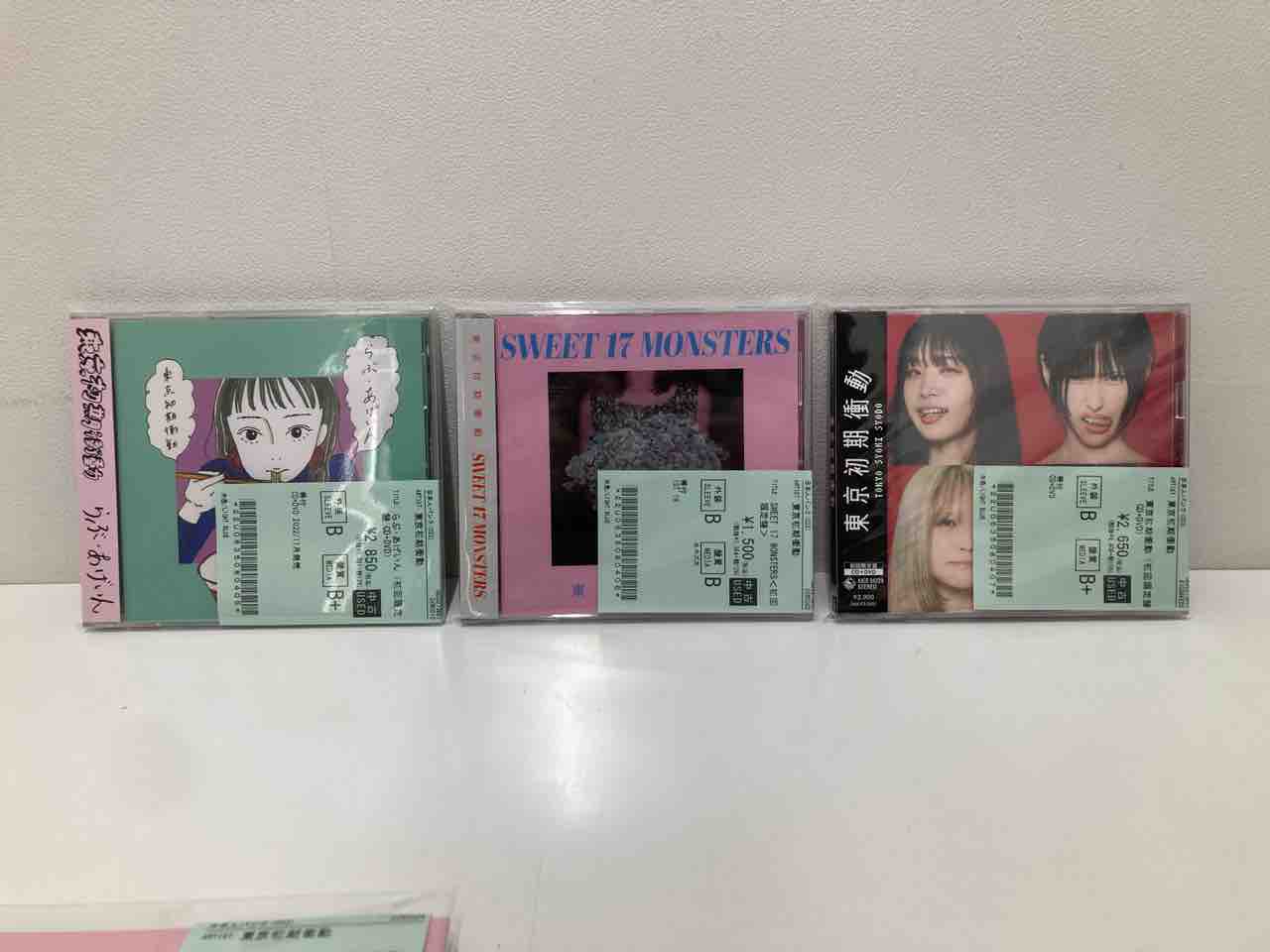 東京初期微動の中古LP＆CD＆DVDがまとめて入荷いたしました