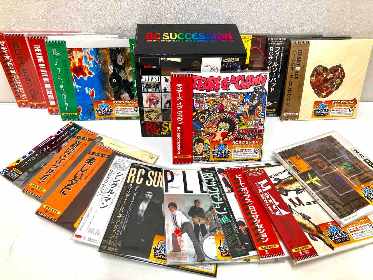 RCサクセションの中古紙ジャケCDBOX入荷いたしました！！ : ディスク