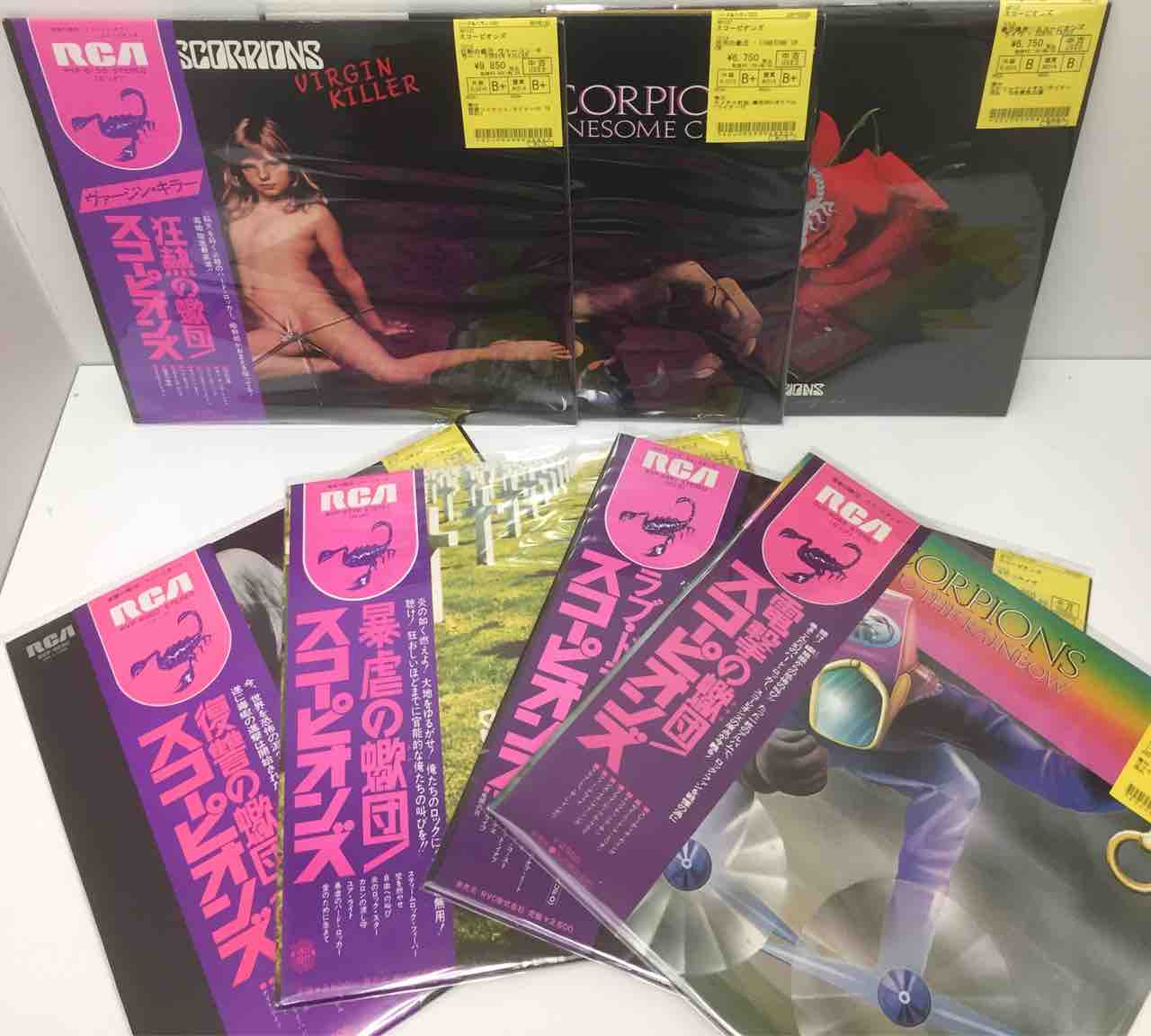 スコーピオンズ/レッド・ツェッペリン/ホワイトスネイク などハード