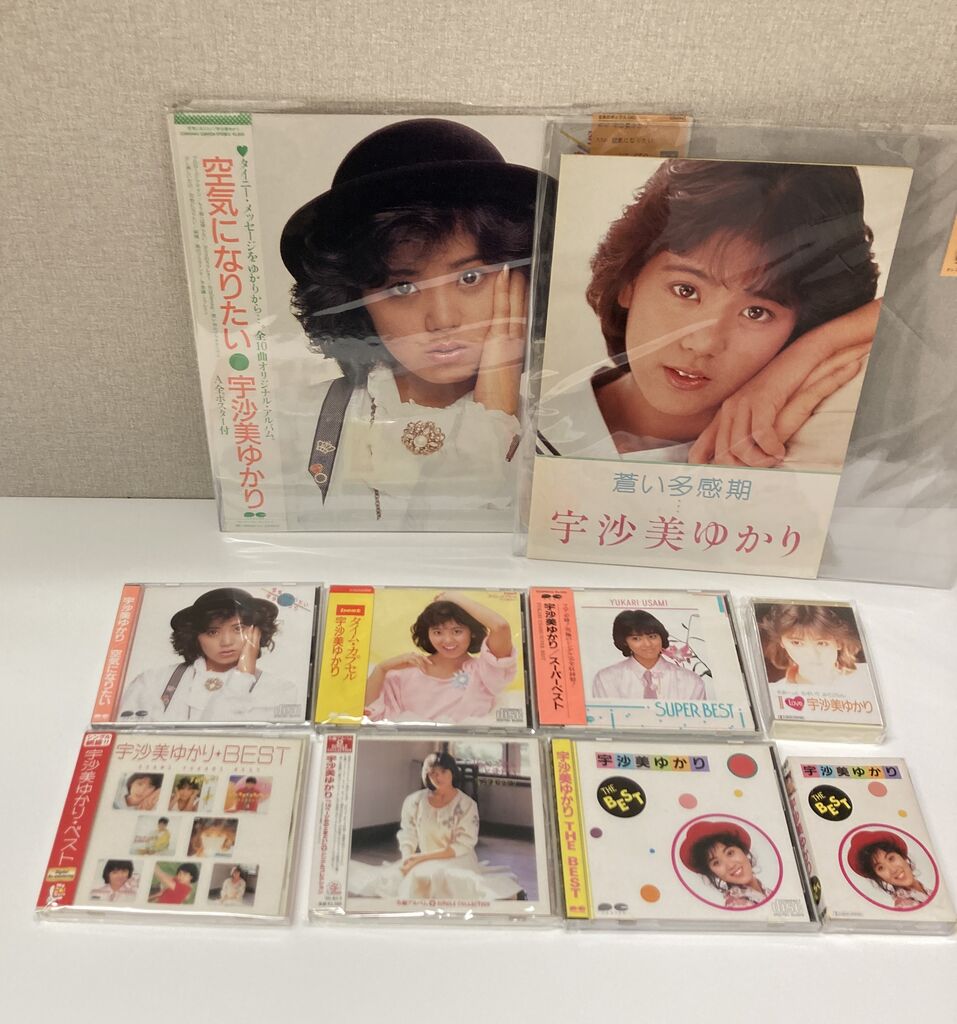 中古新入荷】80年代アイドル、宇沙美ゆかり作品、超稀少盤多数入荷しま