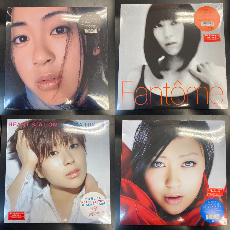 1/14(日)《新着中古レコード速報！》宇多田ヒカルリイシュー盤未開封