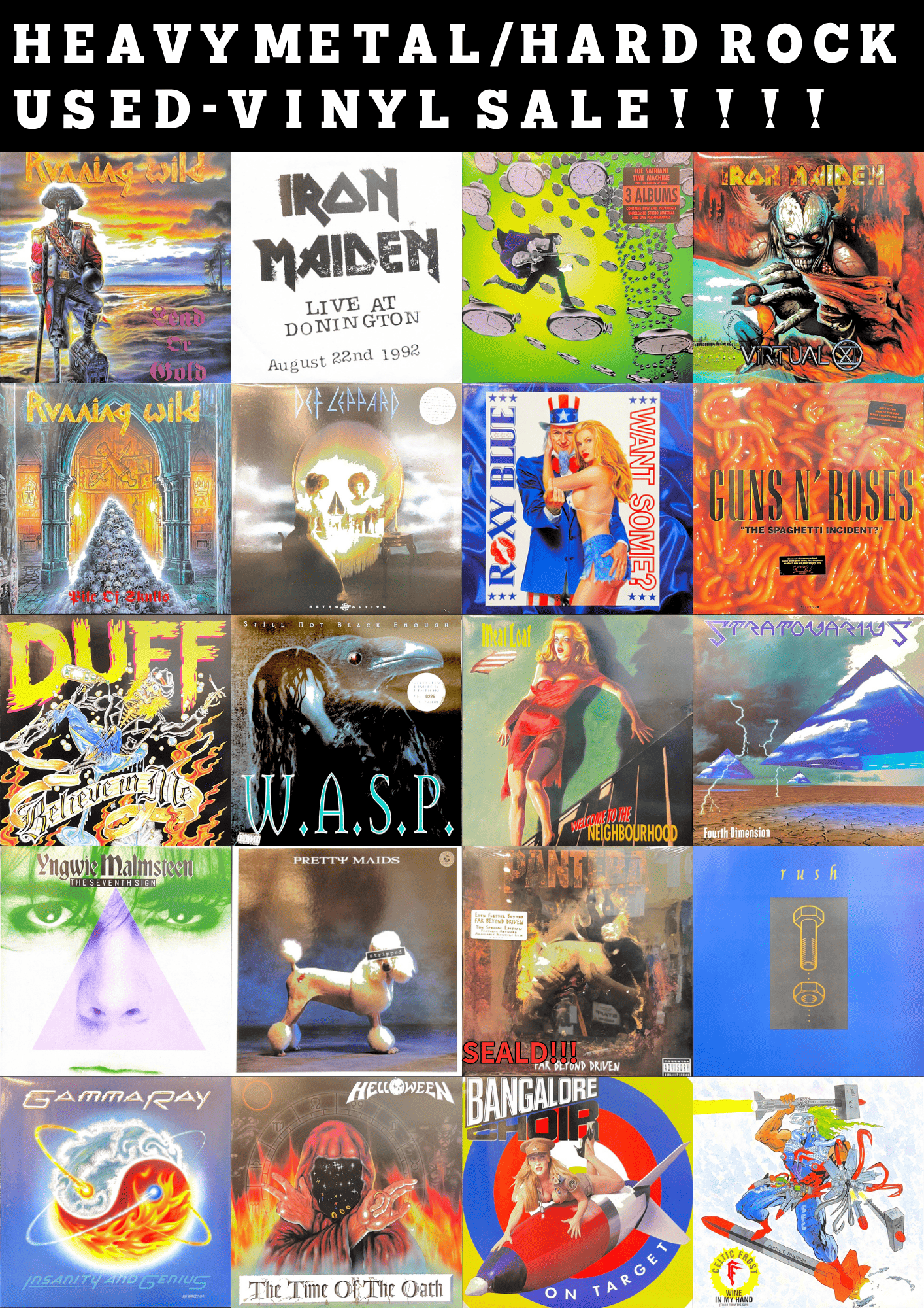 通販ボタン＆価格入りリスト更新※9/15(Mon.)ハードロック/ヘヴィメタル