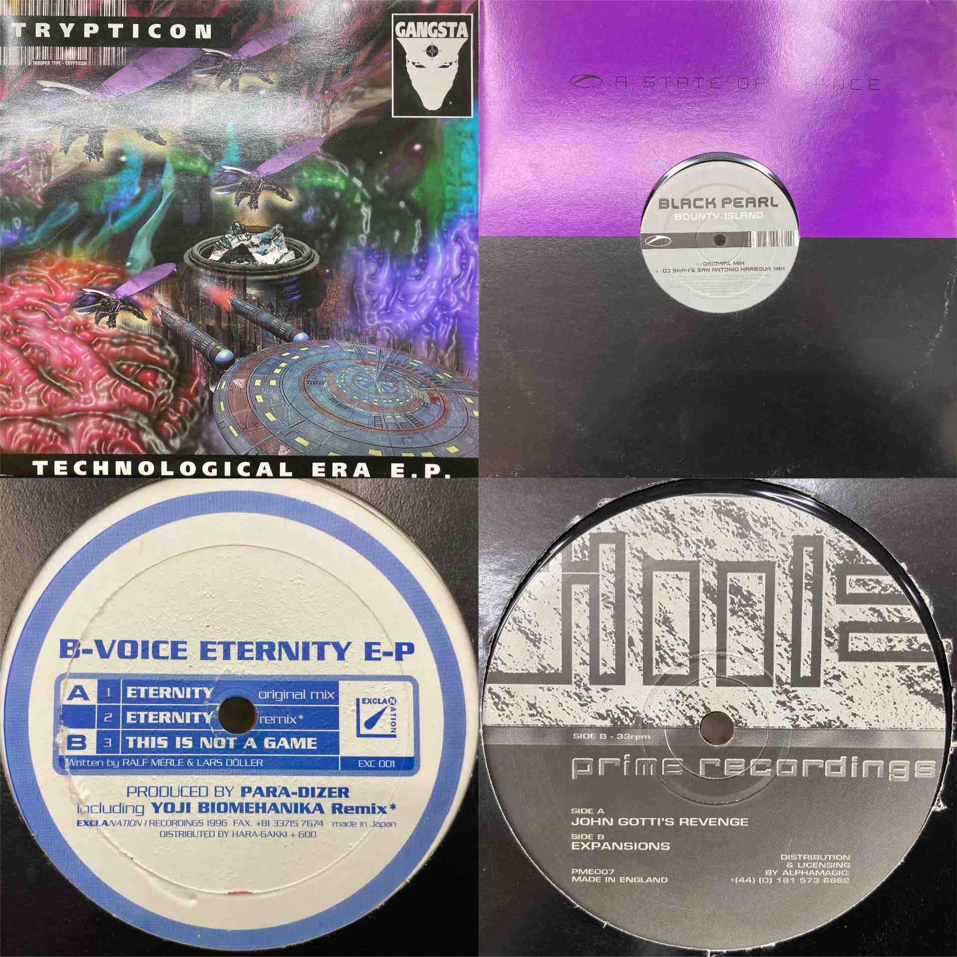 HAPPY HARDCORE、GABBER、TRANCE中古レコード約50枚出品。 : ディスク