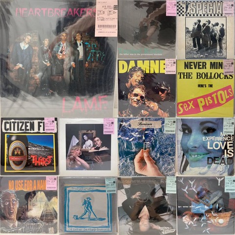 10/9(木) PUNK中古レコード新入荷情報】70's定番タイトルからUS/HC