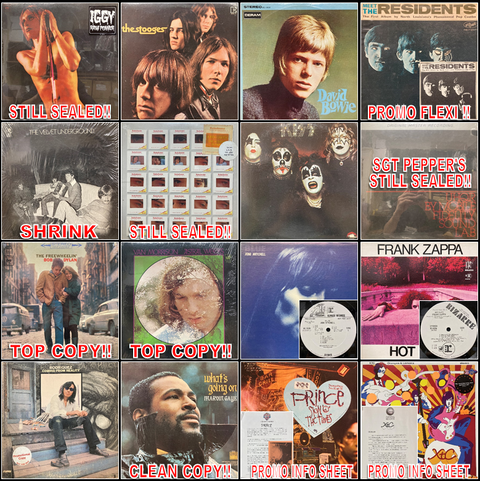 オンラインショップ出品開始！！6/28(土)「ROCKプレミアム廃盤アナログ