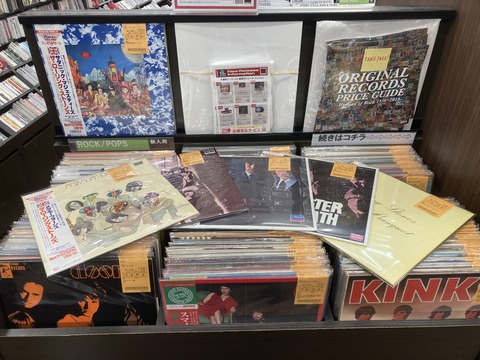 10/8(火)ROCK中古レコード新入荷情報】秋のUKロック祭り！！ BEATLES