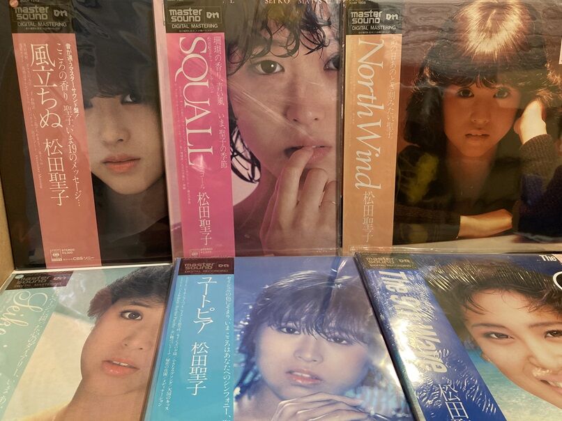 5月6日(火・祝)松田聖子のMASTERSOUNDのレコードがまとまって入荷しま