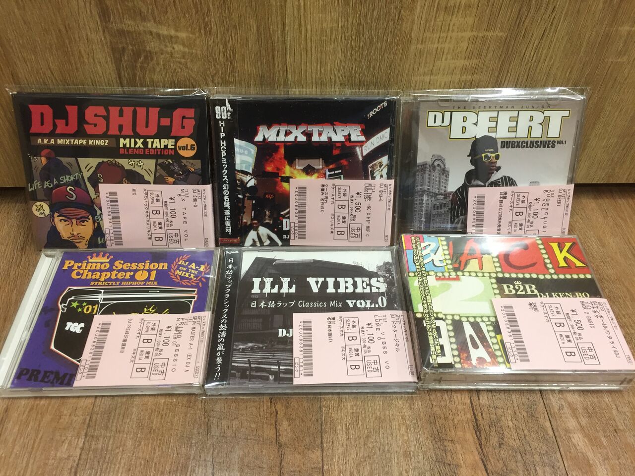 ◎11/5(土) HIP HOP/日本語ラップ/MIX 新着中古CD約100点入荷