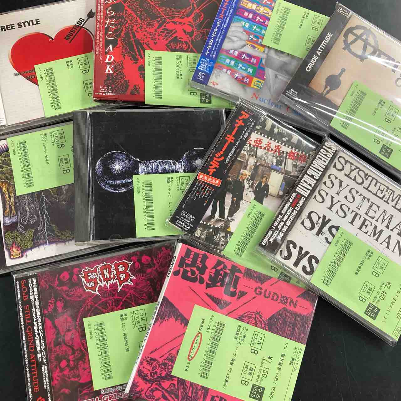 国内HC中心に中古CDが入荷!! : ディスクユニオン新宿パンクマーケット