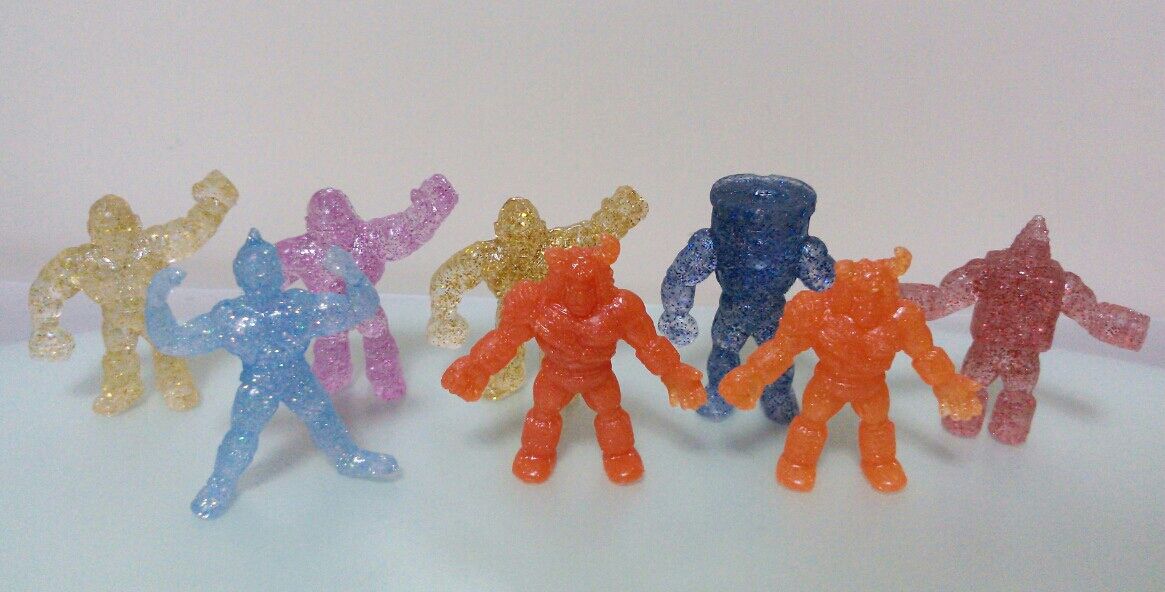 趣味の日記 キン消しの複製 ラメ入りクリアー : トレジャーハンティン