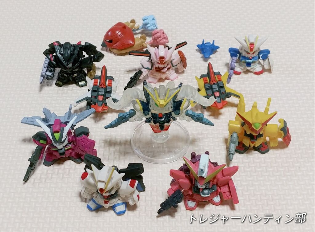 前編 SDガンダムフルカラー STAGE58 リスト バンダイ ガシャポン 画像