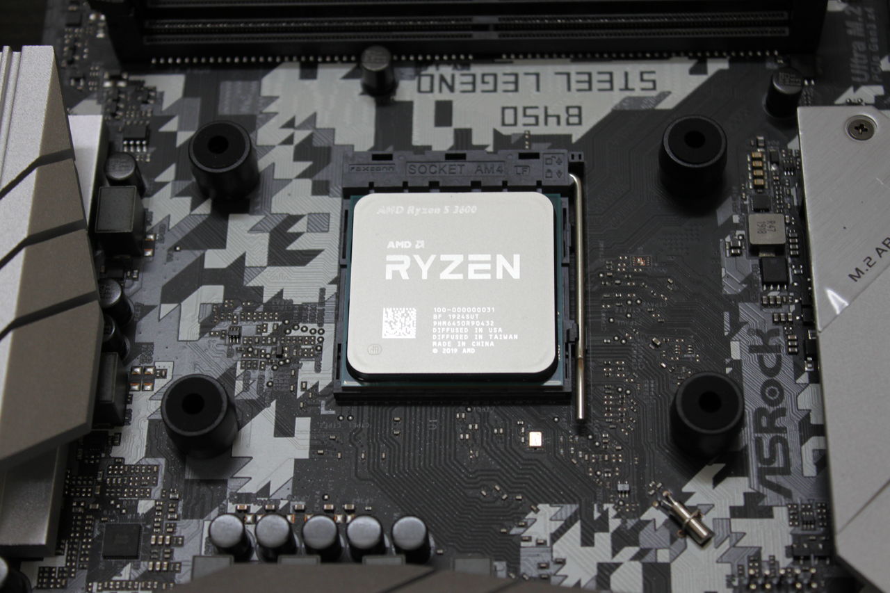 自作PC作成 Ryzen 5 3600編2 ～マザーボードにCPU、CPUクーラー(虎徹