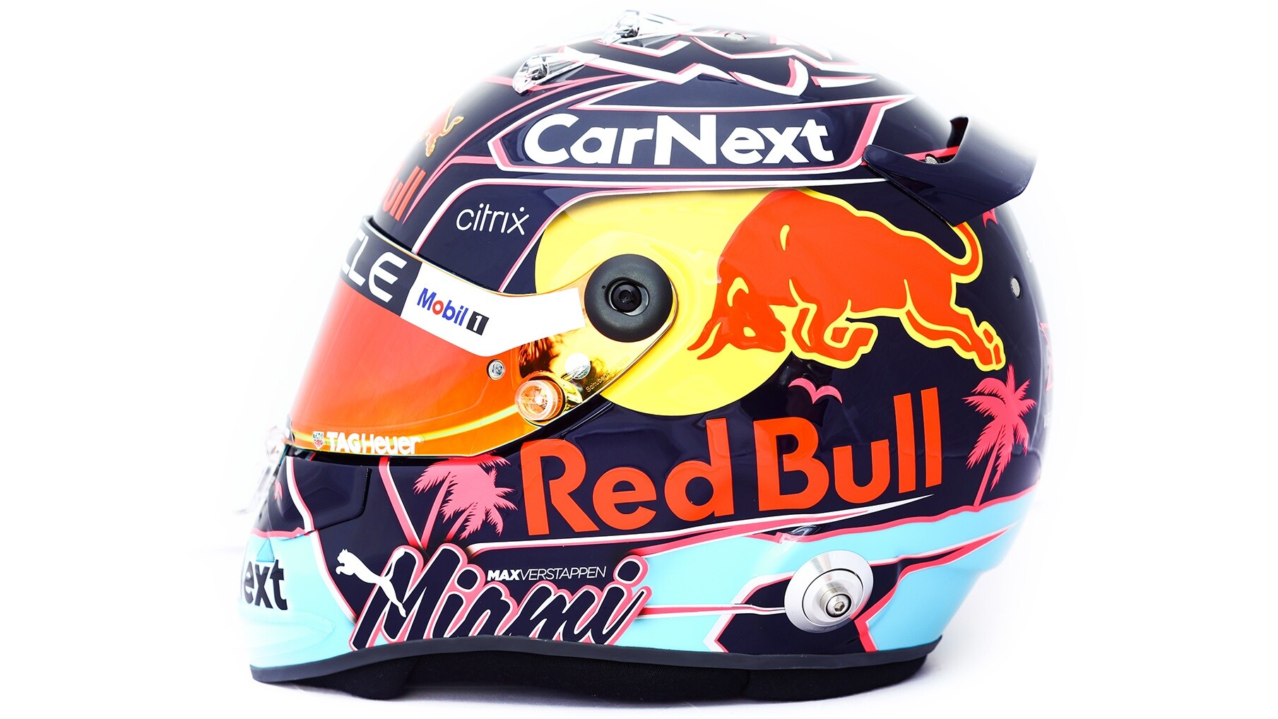 ☆1/2 ヘルメット☆M.フェルスタッペン☆2023 F1ワールドチャンピオン