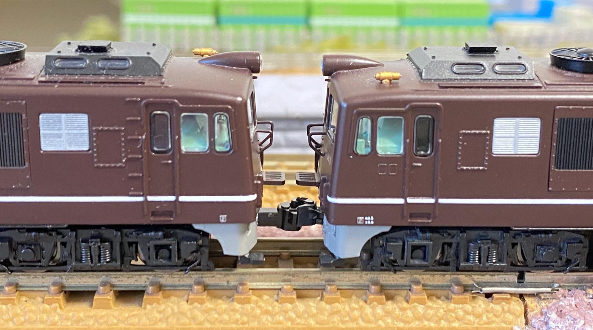 マイクロエースDF50(茶) 長野機関区 重連 : 鉄道情景草案