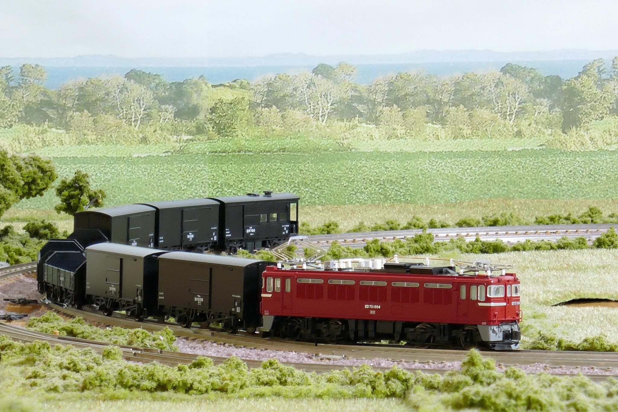 KATO ED75-1000 前期型 : 鉄道情景草案