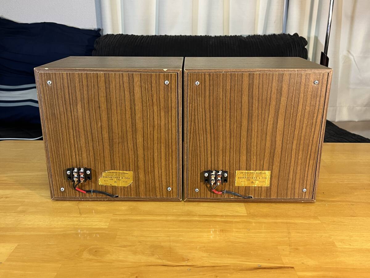 東独RFT ビンテージ 13cmフルレンジ最高傑作L2302採用システム B7151