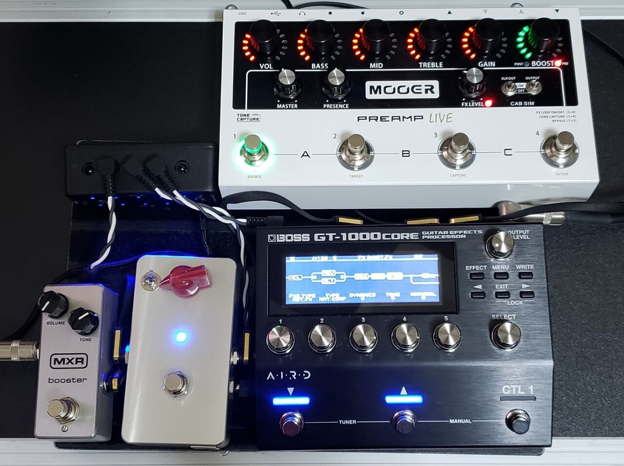 Mooer preamp live : ムーたんのエレキギターブログ