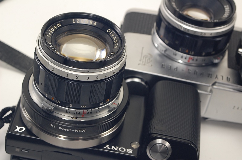オリンパスPen F ソニーα Eマウント用マウントアダプター : muk camera