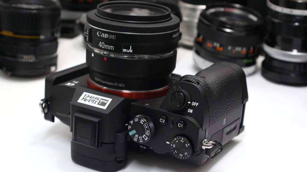 低価格 キャノンEF 電気接点付きAF,AE駆動 Eマウント用マウント