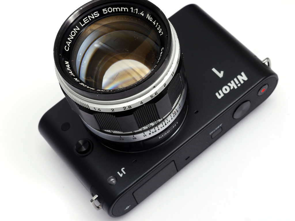 ライカLマウントレンズ（M39） Nikon 1用マウントアダプター : muk