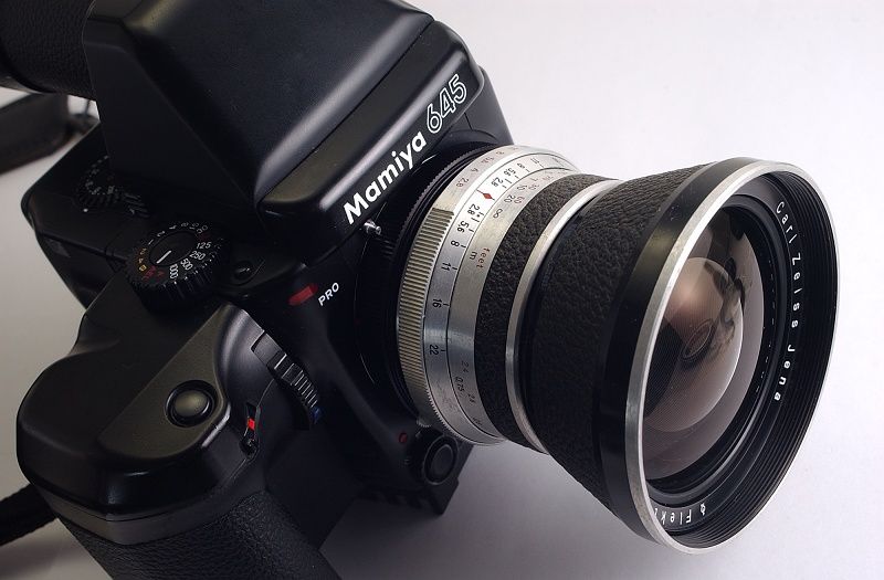 ペンタコンシックス系レンズ マミヤ645用マウントアダプター : muk