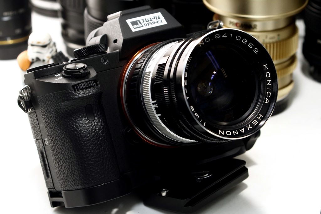 コニカAR ソニーα Eマウント用マウントアダプター : muk camera service