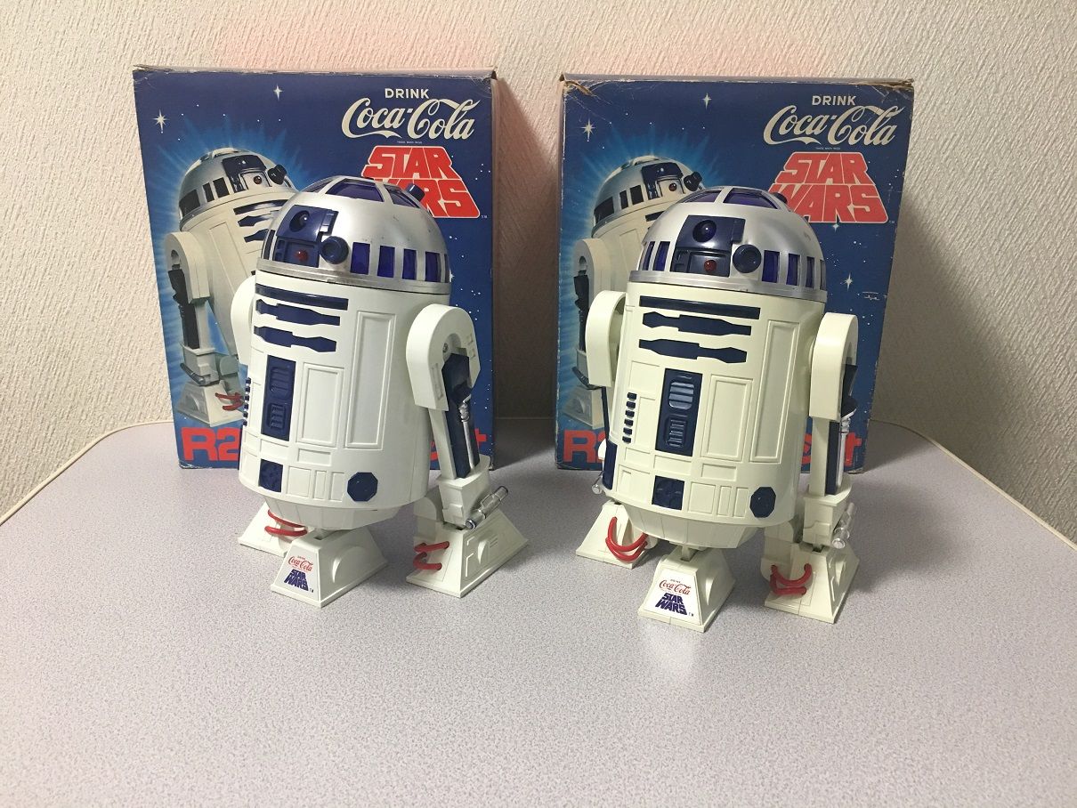 コカコーラ景品 ロボットR2-D2型AMラジオ スターウォーズ（最後にep8の