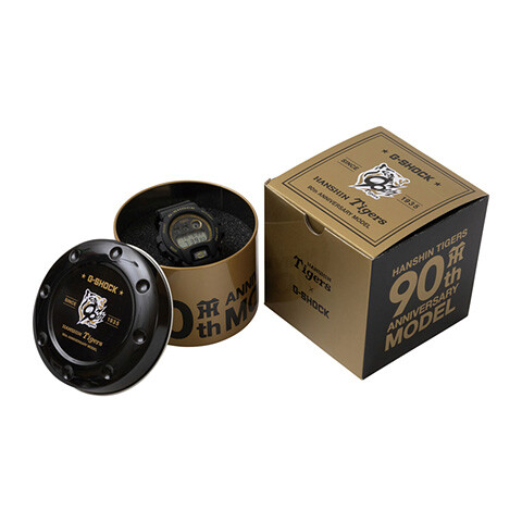 TIGERS G-SHOCK 90th LIMITED MODEL”確認！20,900円。阪神タイガース