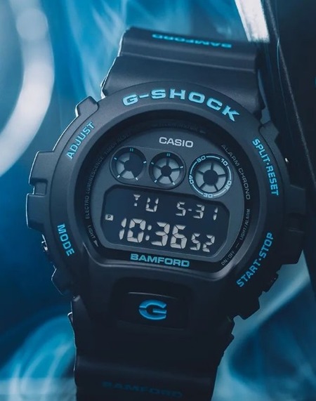 G-Shock X Bamford コラボ「DW-6900BWD-1ER」、英国でのオンライン発売