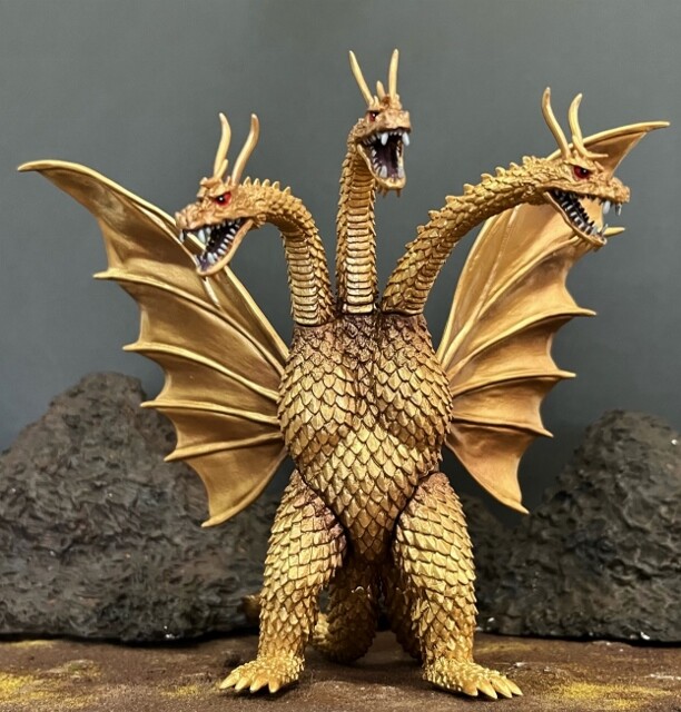 処分価格‼️東宝怪獣コレクション/キングギドラ3種類セット 処分価格