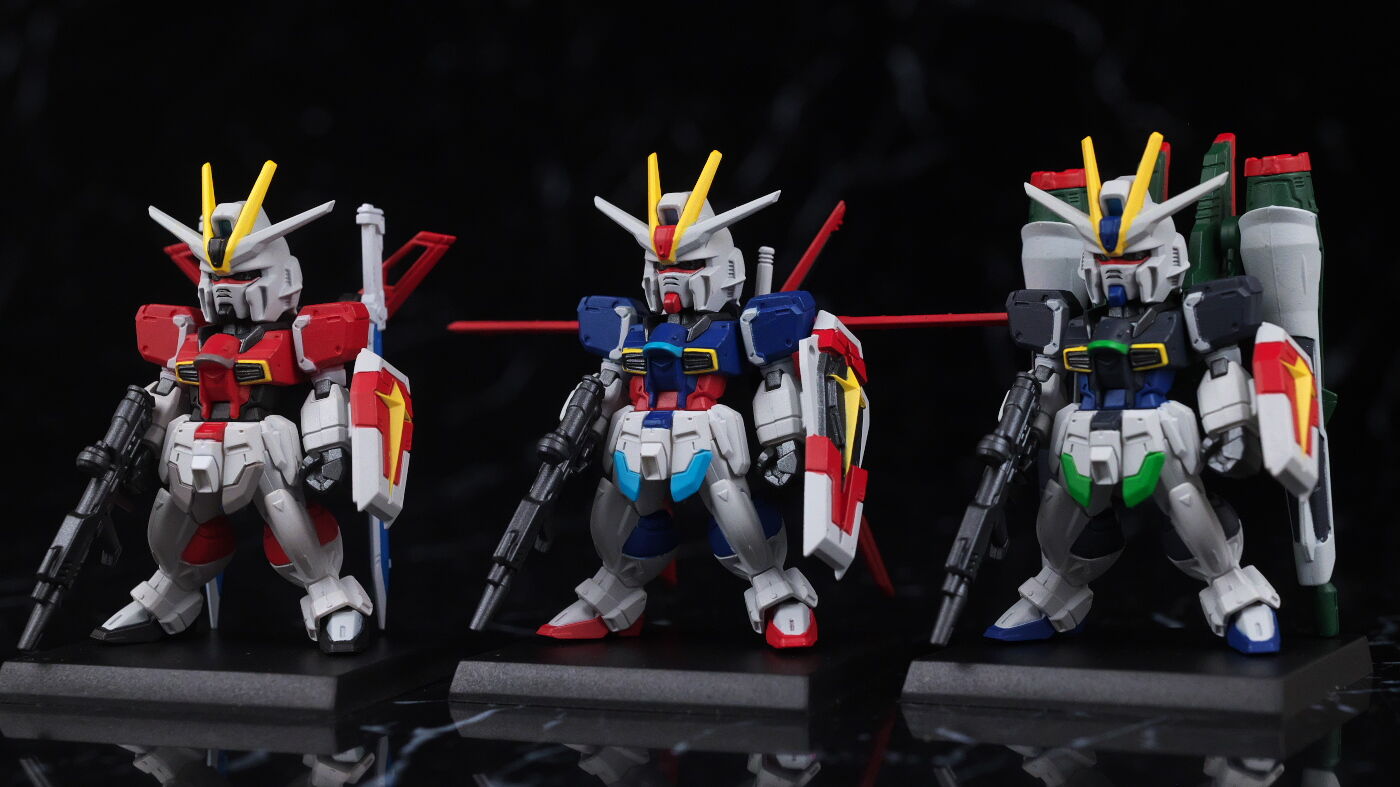 FW GUNDAM CONVERGE インパルスガンダム シルエットセット レビュー