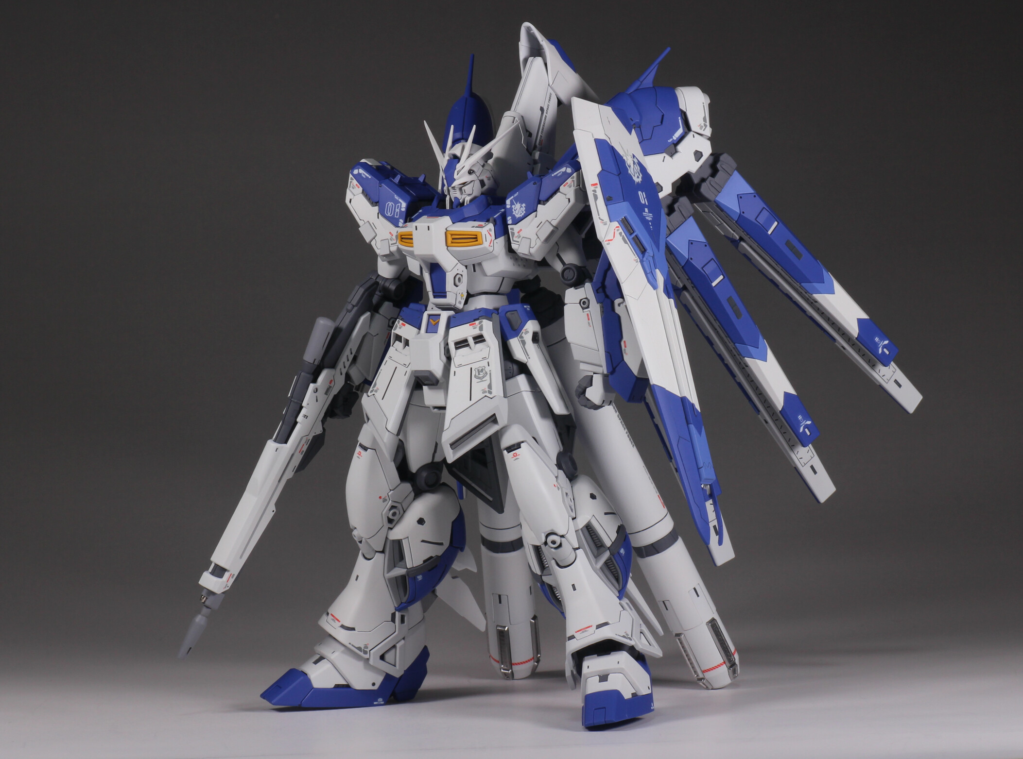 RG 1/144 Hi-νガンダム 全塗装 : Namicomのガンプラ