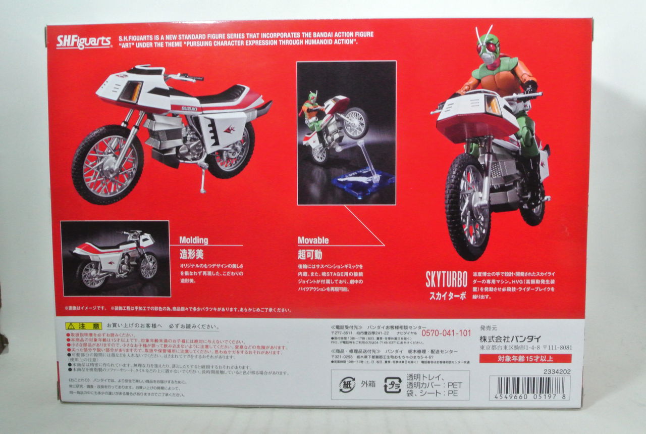 S.H.Figuarts スカイライダー&スカイターボセット レビュー : ハニワの
