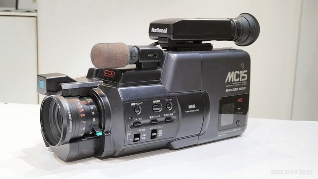 1987/昭和62/Panasonic/NV-MC15/MACLORD MOVIE/VHS-C/CCD/グッド