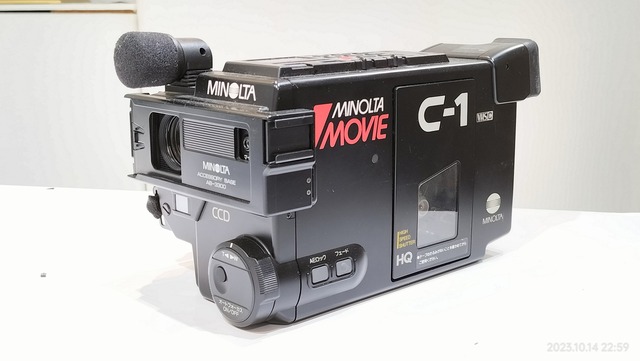 1987/昭和62/MINOLTA/ミノルタムービー/C-1/VHS-C/6倍ズーム