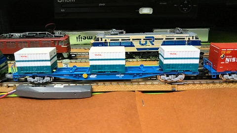 Nゲージコンテナ貨物から1 : 鉄道模型おもちゃ倶楽部