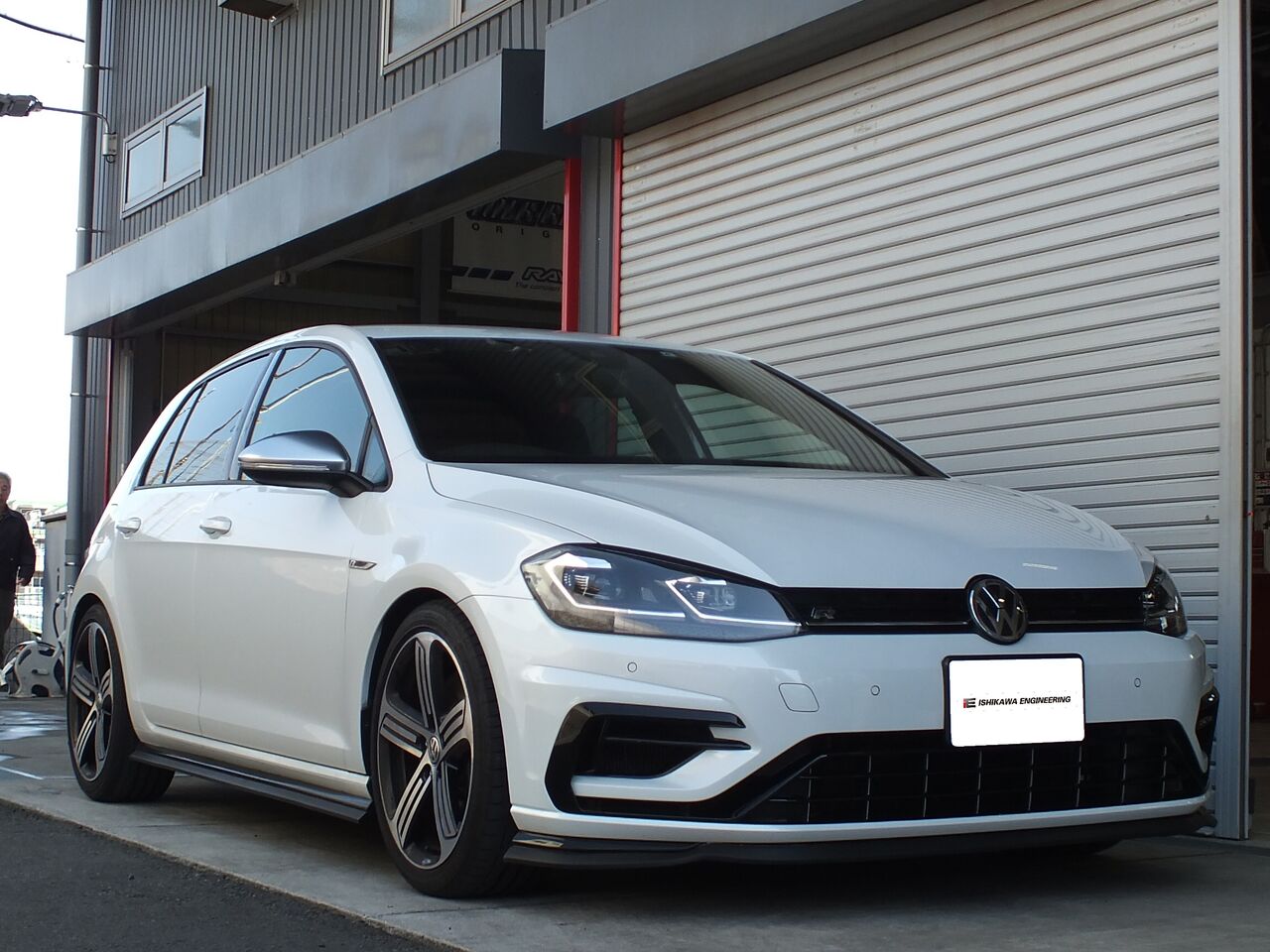 VW GOLF7.5 R × EIBACH PRO-KIT + iSWEEP ロールセンターアジャスター