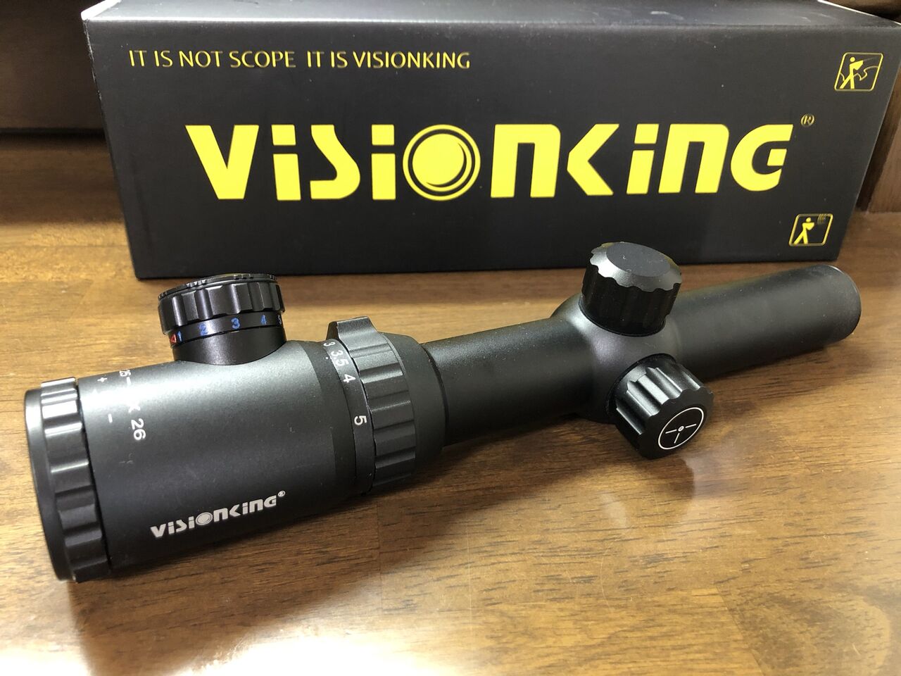 サバゲーおすすめスコープ》Visionking スコープ ライフルスコープ