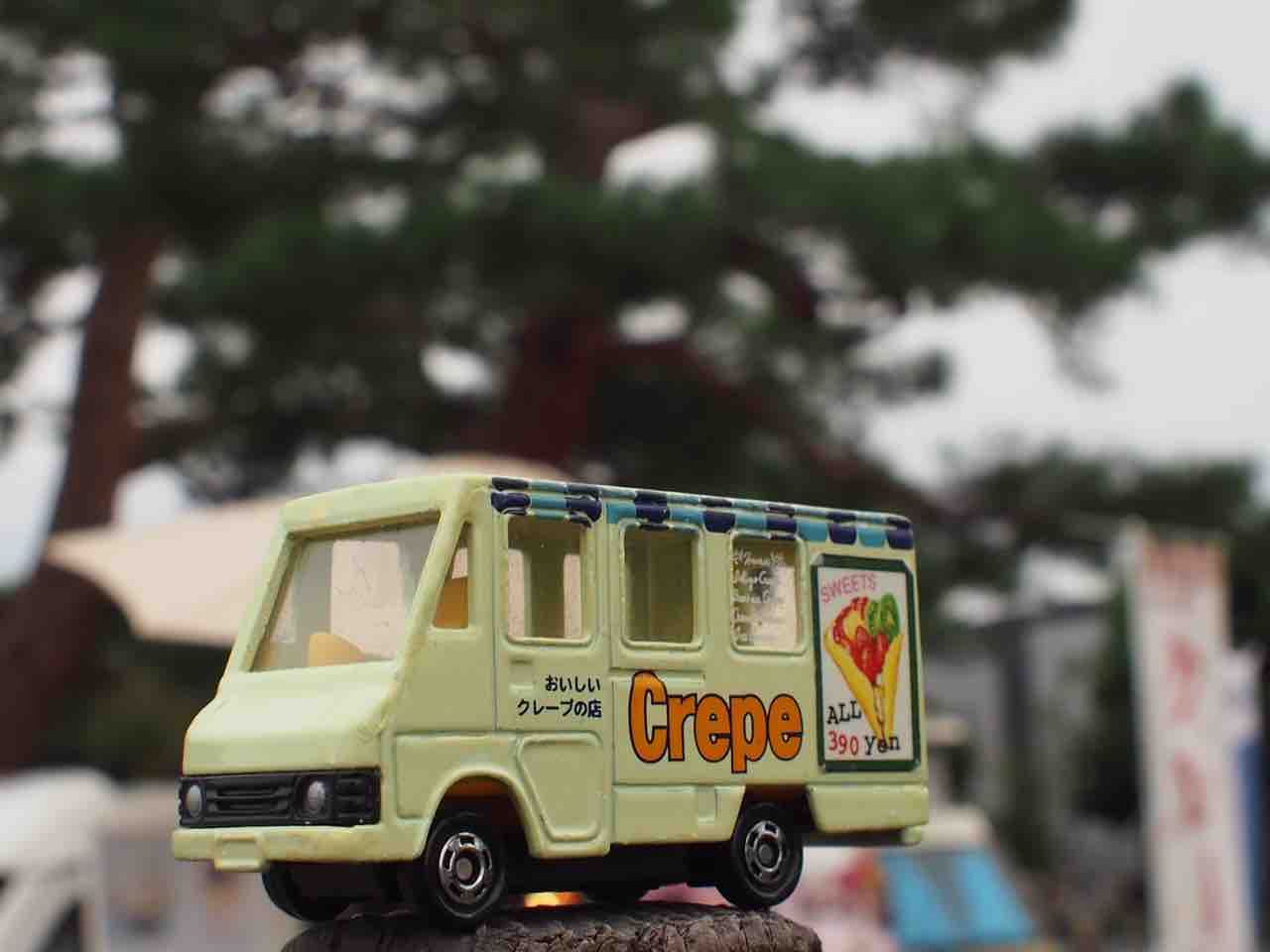 トミカ どこでもできたて販売中！移動販売車セット : トミカ解体所