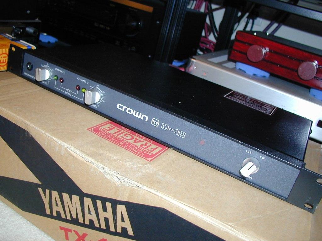 Crown D-45試聴レポート（その1） : ジャズ&オーディオ通信（from USA）