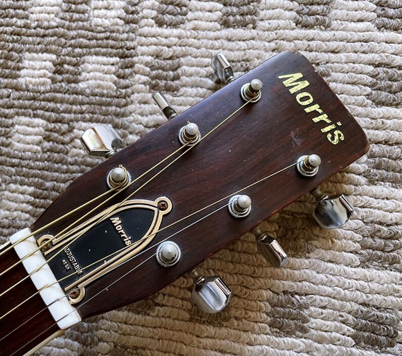 良く響く1973年のモーリスW25ビンテージギター : おっさんの徒然