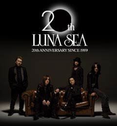 LUNA SEA、20th ANNIVERSARY WORLD TOURを開催！12月には東京ドーム