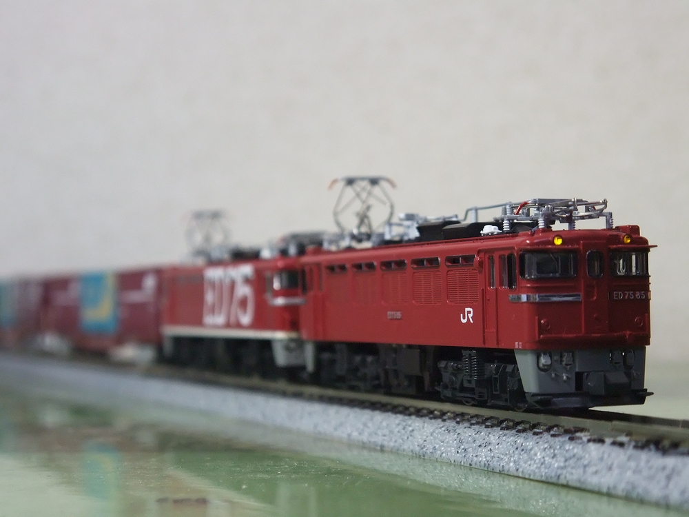 ED75形（1028号機と新更新色）の模型 : always ─永遠を駆け抜ける一瞬