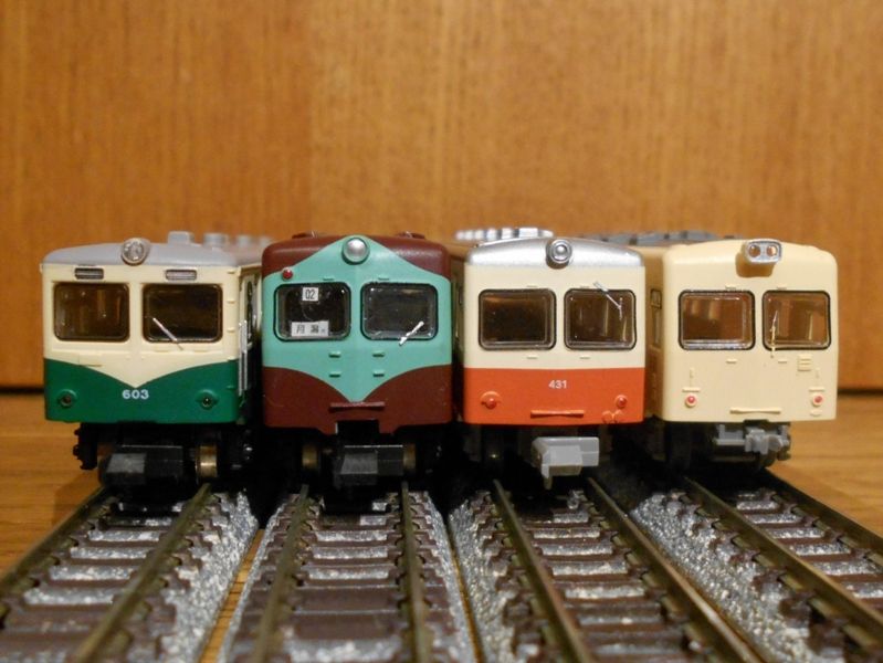 鉄道コレクション 東武キハ2000形熊谷線2両セットを徹底?解剖 : 横浜